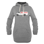 Women's Hoodie Dress - Free Taco Van - heather gray