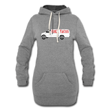 Women's Hoodie Dress - Free Taco Van - heather gray