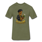 Men's Fitted T-Shirt - It's Always Tacos - heather military green