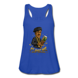 Women's Flowy Tank Top - It's Always Tacos - royal blue