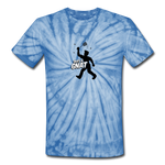 Unisex Tie Dye T-Shirt - Bust A Gnat - spider baby blue