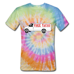 Unisex Tie Dye T-Shirt - Free Taco Van - rainbow