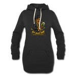 Women's Hoodie Dress - It's Always Tacos - heather black