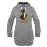 Women's Hoodie Dress - It's Always Tacos - heather gray