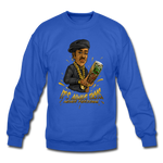 Crewneck Sweatshirt - It's Always Tacos - royal blue