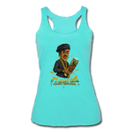 Women’s Racerback Tank - It's Always Tacos - turquoise