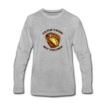 Men's Long Sleeve T-Shirt – Catch Tacos Not Feelings - heather gray