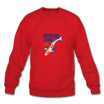 Crewneck Sweatshirt - Introvert Acting Koi - red