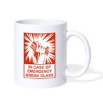 Coffee/Tea Mug - In Case of Emergency (Bacon) - white