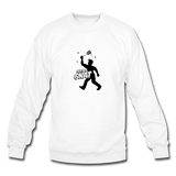 Crewneck Sweatshirt - Bust A Gnat - white