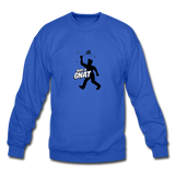 Crewneck Sweatshirt - Bust A Gnat - royal blue