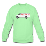 Crewneck Sweatshirt - Free Taco Van - lime