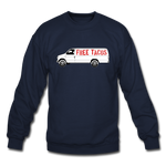 Crewneck Sweatshirt - Free Taco Van - navy