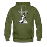 Men’s Premium Hoodie - This Is A Taco - olive green