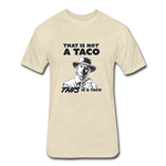 Fitted Men's T-Shirt - This Is A Taco - heather cream