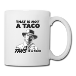 Coffee/Tea Mug - This Is A Taco - white