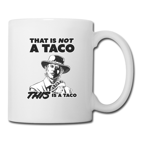 Coffee/Tea Mug - This Is A Taco - white