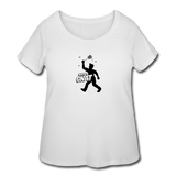 Women’s Curvy T-Shirt - Bust A Gnat - white