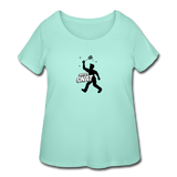 Women’s Curvy T-Shirt - Bust A Gnat - mint