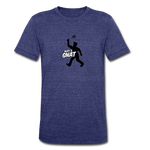 Men's Tri-Blend T-Shirt - Bust A Gnat - heather indigo