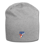 Jersey Beanie - Introvert Acting Koi - heather gray