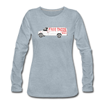 Women's Long Sleeve T-Shirt - Free Taco Van Extreme Edition - heather ice blue