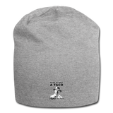 Jersey Beanie - This Is A Taco - heather gray