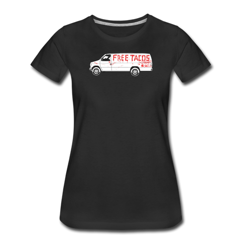 Women’s T-Shirt - Free Taco Van Extreme Edition - black