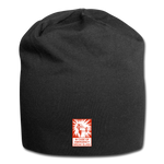 Jersey Beanie - In Case of Emergency (Bacon) - black