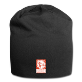 Jersey Beanie - In Case of Emergency (Bacon) - black