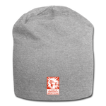 Jersey Beanie - In Case of Emergency (Bacon) - heather gray