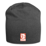 Jersey Beanie - In Case of Emergency (Bacon) - charcoal gray