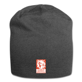 Jersey Beanie - In Case of Emergency (Bacon) - charcoal gray