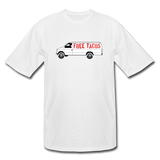 Men's Tall T-Shirt - Free Taco Van - white