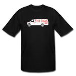 Men's Tall T-Shirt - Free Taco Van Extreme Edition - black