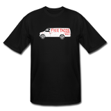 Men's Tall T-Shirt - Free Taco Van Extreme Edition - black