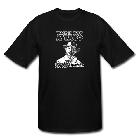 Men's Tall T-Shirt - This Is A Taco - black