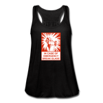 Women's Flowy Tank Top - In Case of Emergency (Bacon) - black