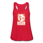 Women's Flowy Tank Top - In Case of Emergency (Bacon) - red