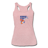 Women’s Racerback Tank - Introvert Acting Koi - heather dusty rose