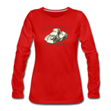 Women's Long Sleeve T-Shirt - Make Your Haters Turn Red - red