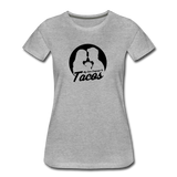 Women’s T-Shirt - My Love Language Is Tacos - heather gray