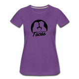 Women’s T-Shirt - My Love Language Is Tacos - purple