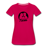 Women’s T-Shirt - My Love Language Is Tacos - dark pink