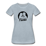 Women’s T-Shirt - My Love Language Is Tacos - heather ice blue