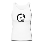 Women's Fitted Tank - My Love Language Is Tacos - white