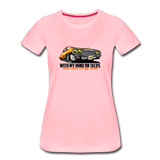 Women’s T-Shirt - My Mind On Tacos - pink