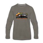 Men's Long Sleeve T-Shirt – My Mind On Tacos - asphalt gray