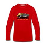 Men's Long Sleeve T-Shirt – My Mind On Tacos - red