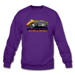 Crewneck Sweatshirt - My Mind On Tacos - purple